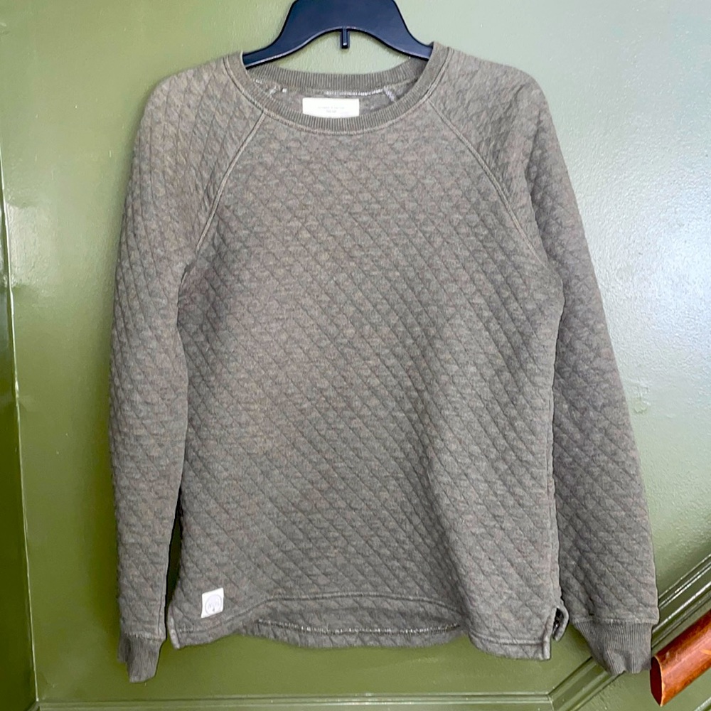 Native Youth quilted pullover, warm and thick cotton